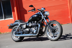 Triumph Speedmaster. Photo / Jacqui Madelin