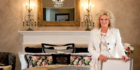 Fashion icon Trelise Cooper says she has always wanted to do a homeware collection. Photo / Supplied