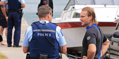 A man was rescued from the Tauranga Harbour after his kayak sunk. Photo / Bay of Plenty