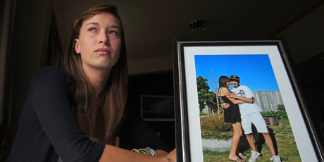 Kaylas Oliver's boyfriend Dennis Heyne was deported to Germany but their love has endured. Photo / Bay Of Plenty Times