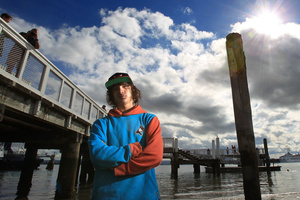 Josiah Iraia is lucky he didnt drown after being knocked unconscious while jumping off Salisbury Wharf. Photo / Supplied