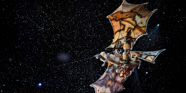 A scene from Cirque Du Soleil, from Paramount Pictures and James Cameron. Photo / Supplied