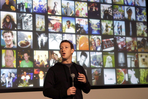Facebook CEO Mark Zuckerberg speaks at Facebook headquarters in Menlo Park, California. Photo /AP