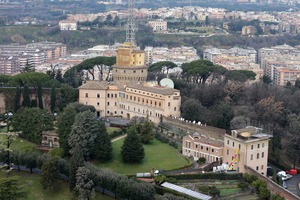 Mater Ecclesiae Monastery where Pope Benedict XVI will live. Photo / AP