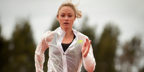 Black Sticks hockey player Anita Punt training in Auckland. Photo / Natalie Slade
