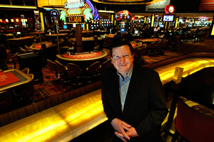 SkyCity Entertainment Group boss Nigel Morrison says its dividend policy was subject to maintaining its investment grade credit rating. Photo / Brett Phibbs