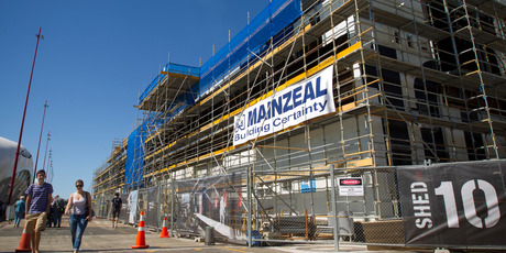 Mainzeal Property and Construction, one of the country's largest construction firms, went into receivership last week. Photo / Greg Bowker