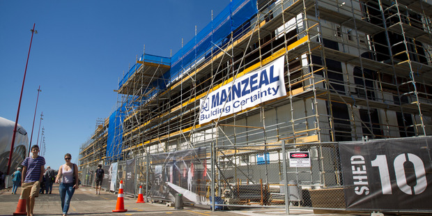 Mainzeal Property and Construction, one of the country's largest construction firms, went into receivership last week. Photo / Greg Bowker