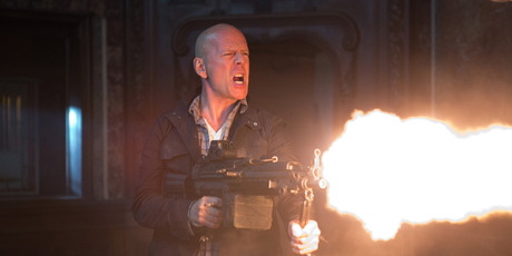 Bruce Willis in a scene from A Good Day to Die Hard. Photo / Supplied