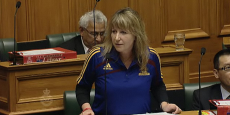 Labour IT spokesperson Clare Curran. Photo / One News