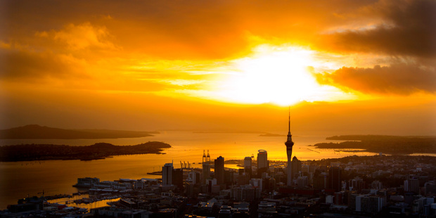 Auckland is seen as a quake time bomb. Photo / Brett Phibbs