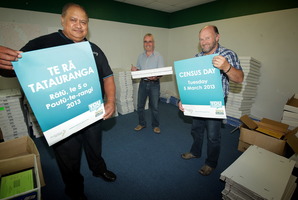 Census district supervisors get ready for the Census. Photo / Stuart Munro
