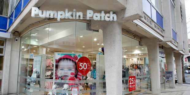 Costs of shutting stores in the UK and US haven't been repeated in the past half year for Pumpkin Patch, so it's back in profit despite a small fall in sales. Photo / NZ Herald