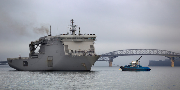 Former Defence staffer Lance Beath says New Zealand needs to meet realistic targets and maintain a presence in Pacific waters to show it is pulling its weight in regional security. Photo / NZ Herald