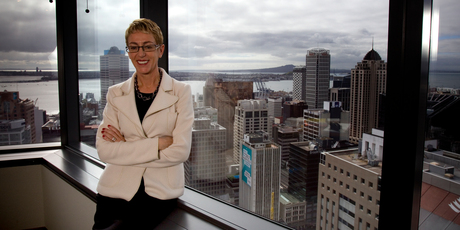 ASB Bank boss Barbara Chapman is pleased with the broad result across the company. Photo / Dean Purcell