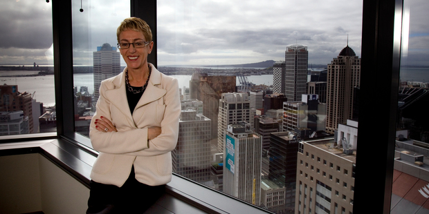 ASB Bank boss Barbara Chapman is pleased with the broad result across the company. Photo / Dean Purcell