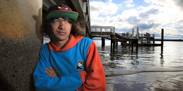 Josiah Iraia is lucky he didn't drown after being knocked unconscious while jumping off Salisbury Wharf. Photo / John Borren