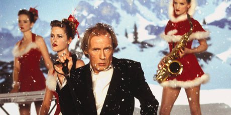 Bill Nighy in a scene from Love Actually. Photo/supplied