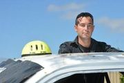 Nick Vermeulen keeps a helmet handy, having suffered serious head injuries in a 'car-surfing' incident in Mosgiel last November. Photo / Otago Daily Times