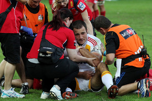 Richard Kahui has had four shoulder reconstructions in six years. Photo / Getty Images