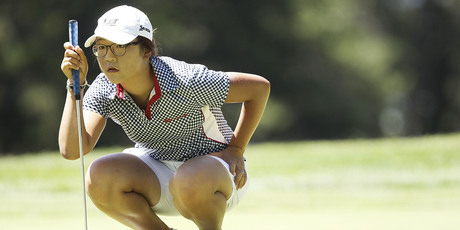 Fifteen-year-old New Zealander Lydia Ko finished third in the Australian Women's Open at Royal Canberra Golf Club. Photo / AP