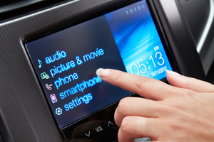 The Holden Barina has mylink. Photo / Supplied