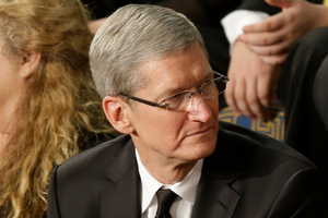 Who'd want to be Apple CEO Tim Cook? Photo / AP