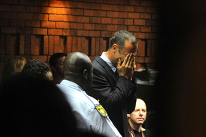 Gated communities such as the one where Pistorius lives provide security but arguably inflame the divide between the haves and the have-nots. Photo / AP