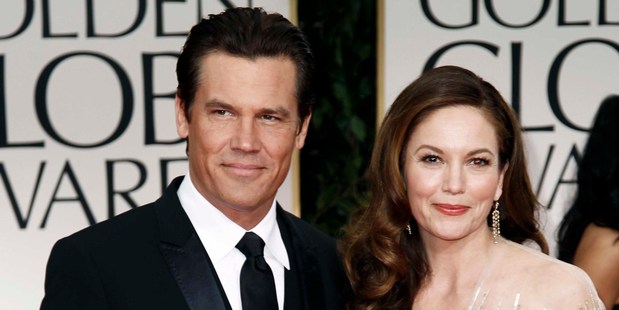 Josh Brolin and Diane Lane are divorcing after eight years of marriage. Photo / AP