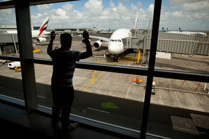 Companies that are doing well like Auckland International Airport are not seeing much of a positive reaction in their share prices. Photo / Dean Purcell