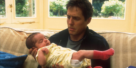 Hugh Grant in 'About A Boy'. Photo / Supplied