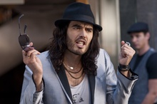 Russell Brand and One Direction's Harry Styles. Photos / AP Russell Brand and One Direction's Harry Styles. Photos / AP