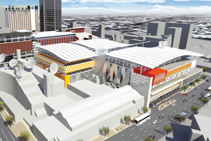 An artist's impression of the proposed convention centre for Auckland. Photo / Supplied