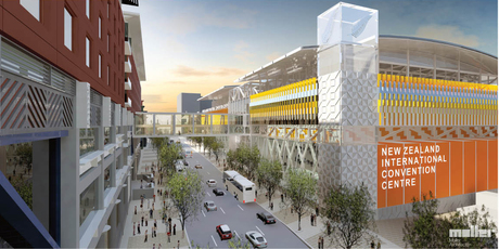 As in other centres, the convention centre would sit easily beside the casino. Photo / Supplied