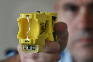 Frontline police want to be armed with Tasers when they head out on the beat. Photo / NZ Herald
