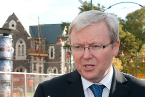 Kevin Rudd. Photo / NZPA