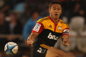 Tim Nanai-Williams was playing out of position at centre but he showed his talents, grabbing two tries and looking dangerous on attack. Photo / Getty Images.