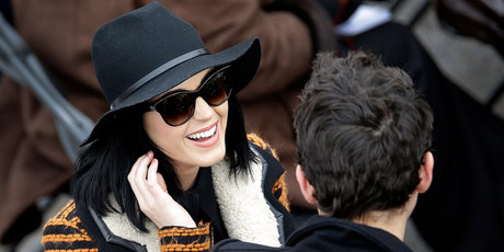 Katy Perry and John Mayer at the US Presidential Inauguration. Photo/AP