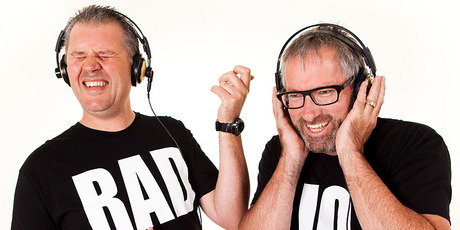 Paul Ego and Jeremy Corbett star in The Radio. Photo/supplied