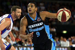 Corey Webster of the Breakers. Photo / Getty Images