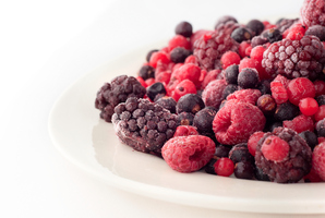 Melted frozen boysenberries were found at the scene in Greymouth. Photo / Thinkstock