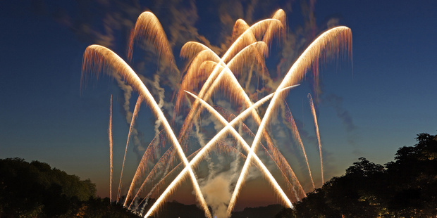 Groupe F's pyrotechnic's start March 7. Photo / Supplied