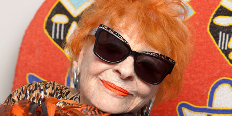 Model Ilona in the ' Karen Walker Forever ' ad campaign. Remind yourself of the perks of getting older.Photo / Supplied