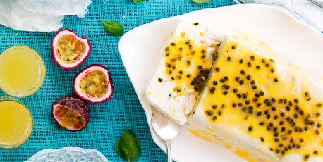 Passionfruit terrine. Photo / NZH