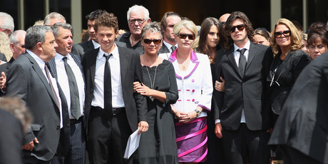 Lady Deborah Holmes says Millie and Reuben were treated equally by Sir Paul in his will. Photo / Getty Images Lady Deborah Holmes says Millie and Reuben were treated equally by Sir Paul in his will. Photo / Getty Images