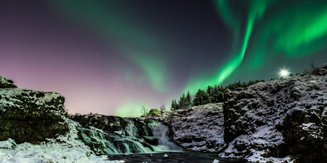 The aurora borealis - nature's northern lights - is a big 'must see' for most visitors to Iceland. Photo / Supplied