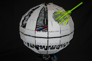 There's simply no point in dusting the Lego Death Star. Thanks, Quentin Crisp. Photo / Supplied