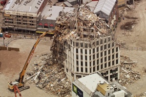 The second quake to hit Christchurch took 185 lives and brought the destruction of 8000 buildings. Photo / Supplied