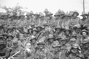 Seven hundred New Zealanders died in two days of fighting for the Belgian town of Messines in June 1917. Photo / Alexander Turnbull Library