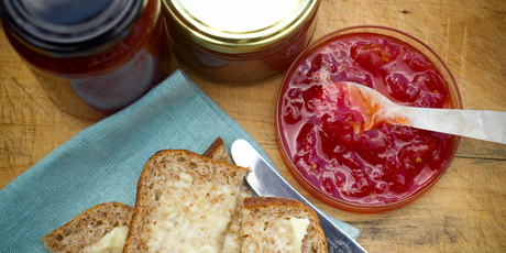 Tomato jam. Photo / Michael Craig